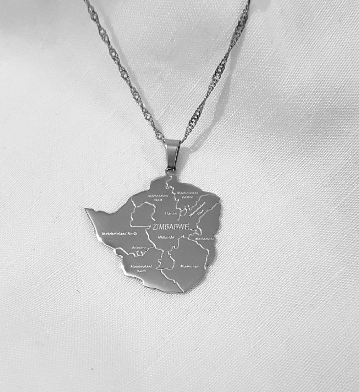 Zimbabwe Pendant Silver Kunashe Jewellery Zimbabwe Pendant Silver