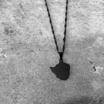 Zimbabwe Mini Pendant Black